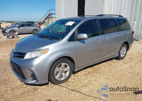 2018 Toyota Sienna Le 8 Passenger из США, поврежденный, VIN 5TDKZ3DC4JS901522